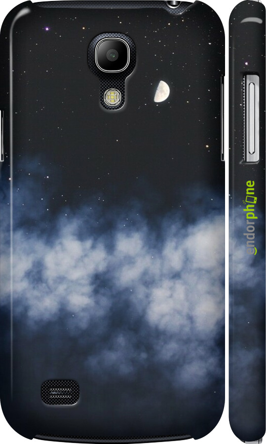 3D пластиковый матовый чехол Ночное небо для Samsung Galaxy S4 mini - 6450m-32 изображение 