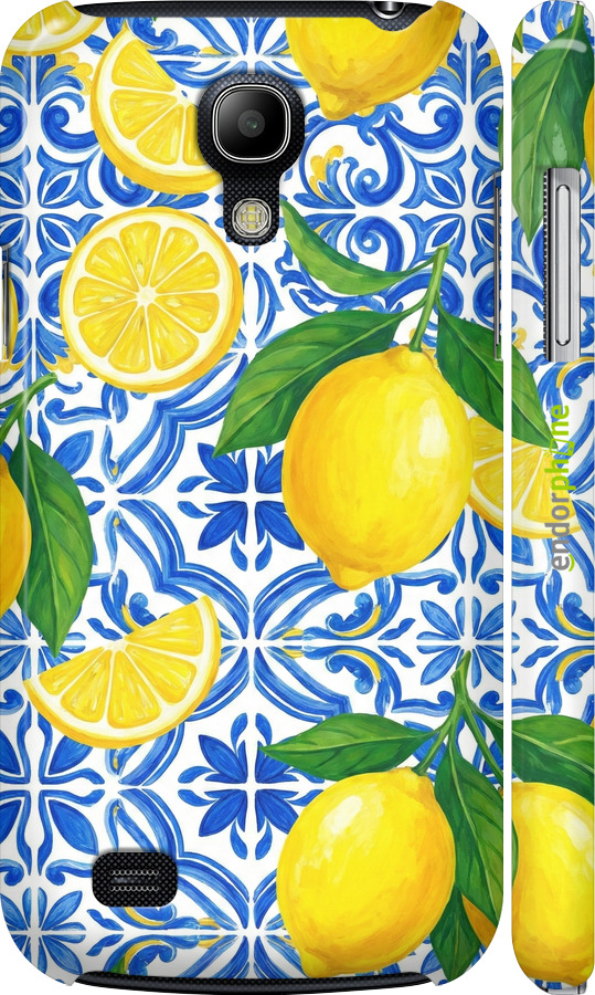 3D пластиковый матовый чехол Grocery Girl Italian Summer для Samsung Galaxy S4 mini - 6766m-32 изображение 