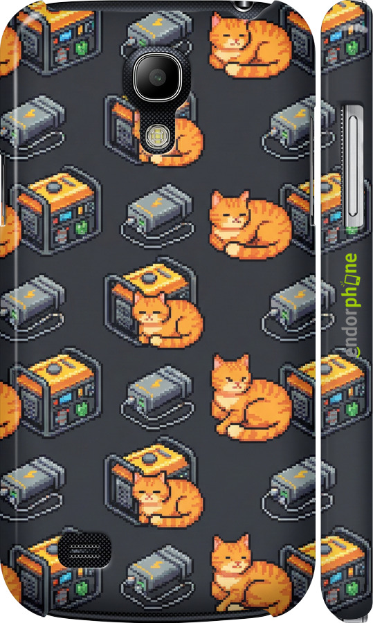 3D пластиковый матовый чехол Autonomous Zone для Samsung Galaxy S4 mini - 6771m-32 изображение 