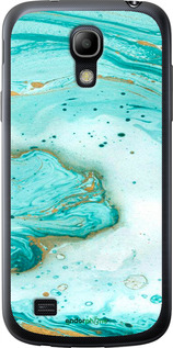 Силиконовый чехол Мраморный для Samsung Galaxy S4 mini - 4895u-32 изображение 