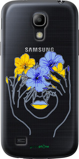 Силіконовий чехол Дівчина v4 для Samsung Galaxy S4 mini - 5276u-32 изображение 