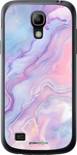 Силиконовый чехол Нежный мрамор для Samsung Galaxy S4 mini - 6310u-32 изображение 