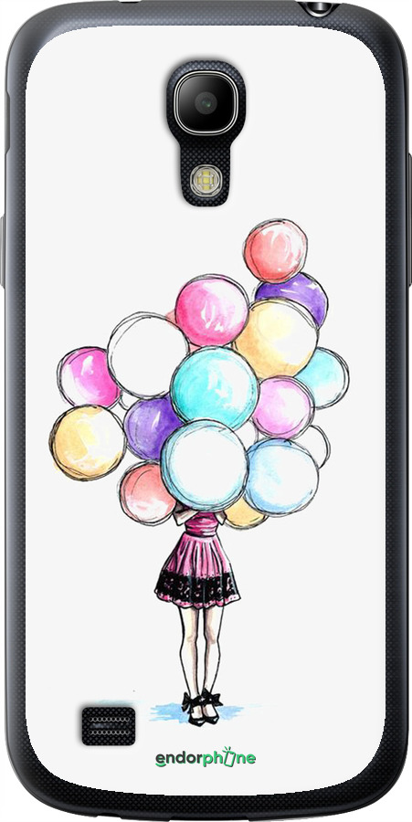 Силіконовий чехол Кульки для Samsung Galaxy S4 mini - 4387u-32 изображение 