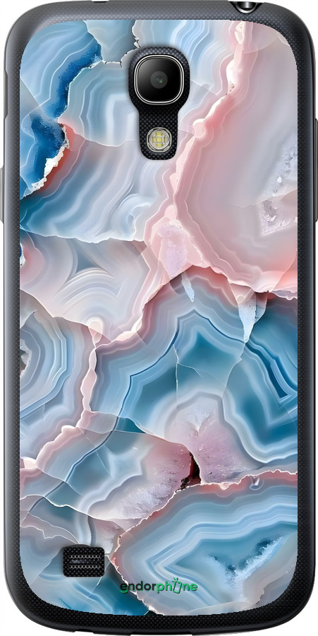 Силиконовый чехол Мрамор для Samsung Galaxy S4 mini - 6306u-32 изображение 