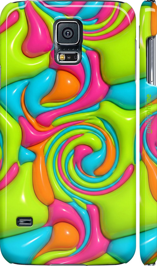 3D пластиковий матовий чехол Y2K Jelly Dream для Samsung Galaxy S5 Duos SM G900FD - 6780m-62 изображение 