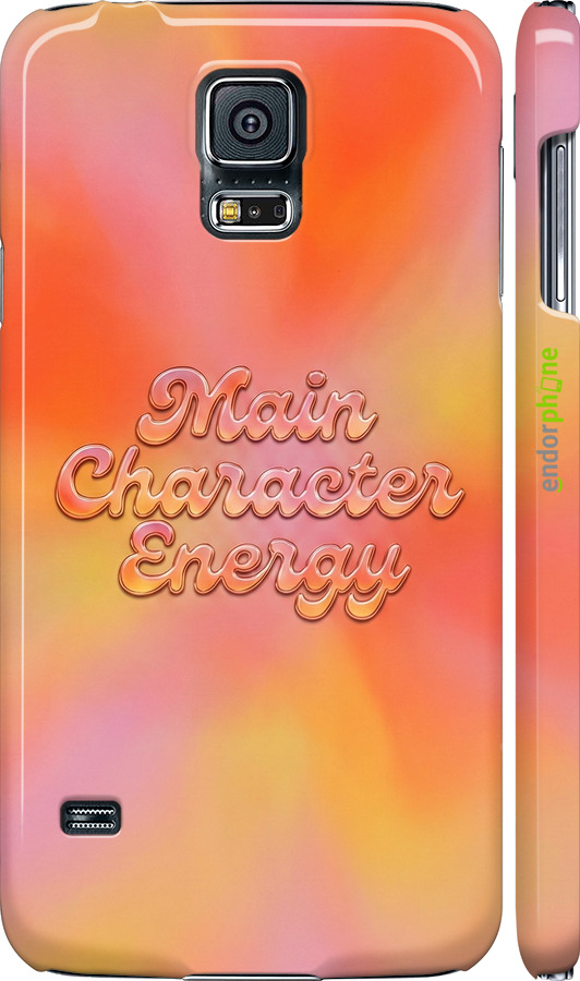 3D пластиковый матовый чехол Aura Gradient Main Character Energy Aesthetic Y2K для Samsung Galaxy S5 g900h - 6783m-24 изображение 
