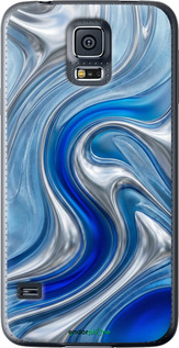 Силиконовый чехол Liquid Chrome для Samsung Galaxy S5 g900h - 6781u-24 изображение 