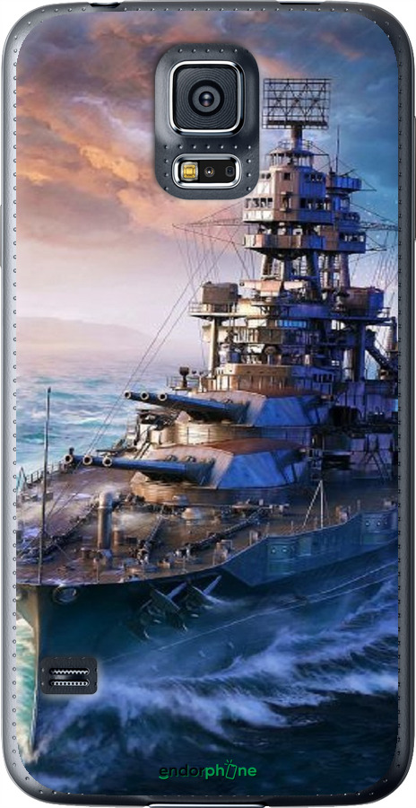 2D пластиковый чехол Военный корабль, world of tanks, wargaming для Samsung Galaxy S5 g900h - 6461t-24 изображение 