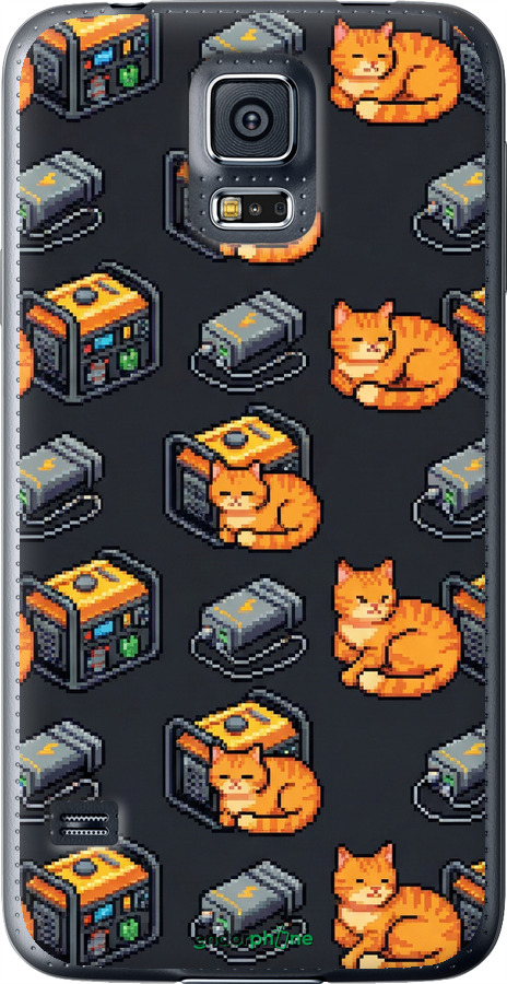 2D пластиковый чехол Autonomous Zone для Samsung Galaxy S5 Duos SM G900FD - 6771t-62 изображение 