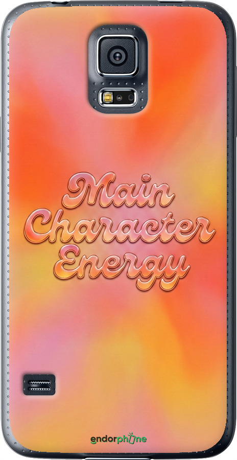 2D пластиковый чехол Aura Gradient Main Character Energy Aesthetic Y2K для Samsung Galaxy S5 g900h - 6783t-24 изображение 