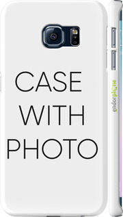 matte 3D plastic case case 'Photo case' for Samsung Galaxy S6 Edge G925F image 1