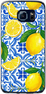 Силиконовый чехол Grocery Girl Italian Summer для Samsung Galaxy S6 Edge G925F - 6766u-83 изображение 