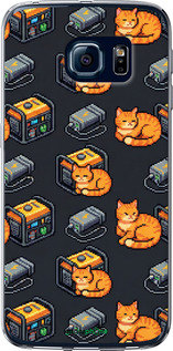 Силіконовий чехол Autonomous Zone для Samsung Galaxy S6 Edge G925F - 6771u-83 изображение 