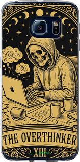 2D пластиковый чехол The Overthinker для Samsung Galaxy S6 Edge G925F - 6774t-83 изображение 