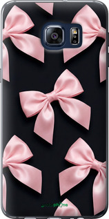 Силиконовый чехол 'Coquette Ribbons Dark Coquette' для Samsung Galaxy S6 Edge Plus G928 изображение 1