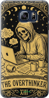 Силиконовый чехол The Overthinker для Samsung Galaxy S6 Edge Plus G928 - 6774u-189 изображение 