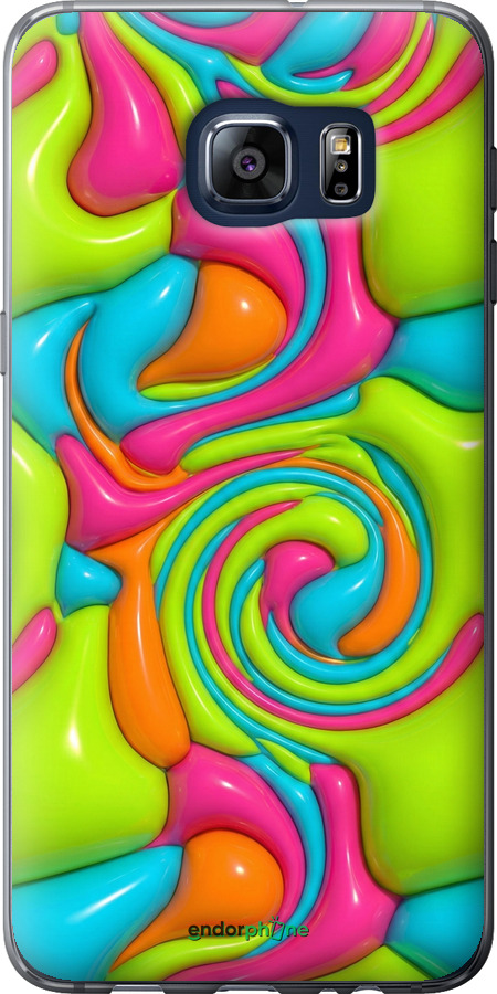 Силиконовый чехол Y2K Jelly Dream для Samsung Galaxy S6 Edge Plus G928 - 6780u-189 изображение 