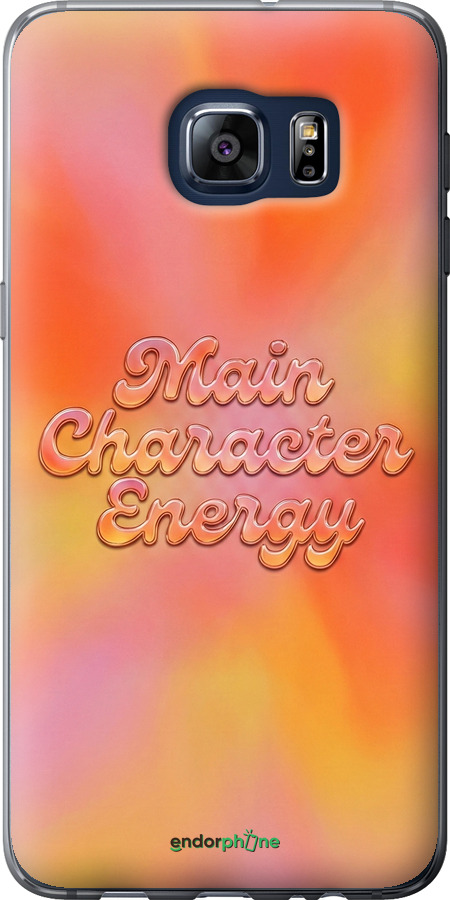 Силиконовый чехол Aura Gradient Main Character Energy Aesthetic Y2K для Samsung Galaxy S6 Edge Plus G928 - 6783u-189 изображение 
