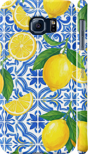 3D пластиковый глянцевый чехол 'Grocery Girl Italian Summer' для Samsung Galaxy S6 G920 изображение 5