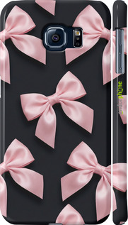 3D пластиковый глянцевый чехол 'Coquette Ribbons Dark Coquette' для Samsung Galaxy S6 G920 изображение 1