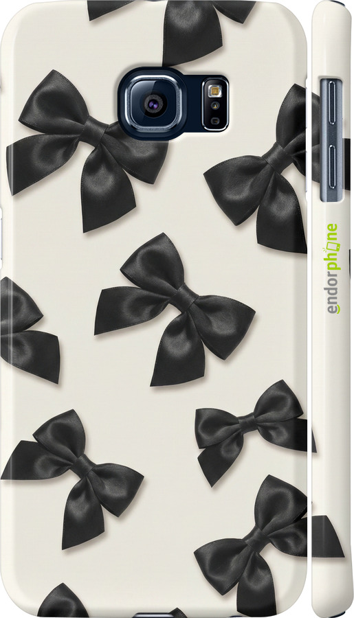 3D пластиковый глянцевый чехол Dark Coquette для Samsung Galaxy S6 G920 - 6765c-80 изображение 