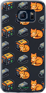 Силіконовий чехол Autonomous Zone для Samsung Galaxy S6 G920 - 6771u-80 изображение 