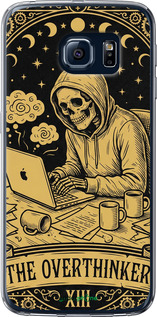 2D пластиковый чехол 'The Overthinker' для Samsung Galaxy S6 G920 изображение 4