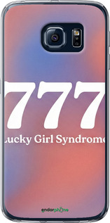 2D пластиковый чехол 'Aesthetic Aura Gradient 777 Lucky Energy' для Samsung Galaxy S6 G920 изображение 20