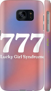3D пластиковый матовый чехол 'Aesthetic Aura Gradient 777 Lucky Energy' для Samsung Galaxy S7 G930F изображение 7