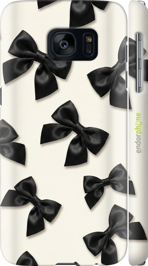 3D пластиковий матовий чехол Dark Coquette для Samsung Galaxy S7 G930F - 6765m-106 изображение 