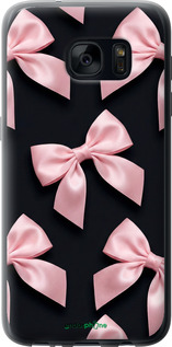2D пластиковий чехол Coquette Ribbons Dark Coquette для Samsung Galaxy S7 G930F - 6767t-106 изображение 