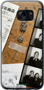 2D пластиковый чехол Aesthetic Scrapbook Collage для Samsung Galaxy S7 G930F - 6773t-106 изображение 