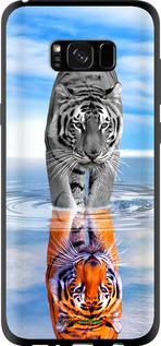 TPU чехол Тигр для Samsung Galaxy S8 Plus - 6016b-817 изображение 