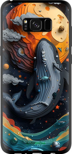 TPU чехол Кит в космосе для Samsung Galaxy S8 Plus - 6328b-817 изображение 