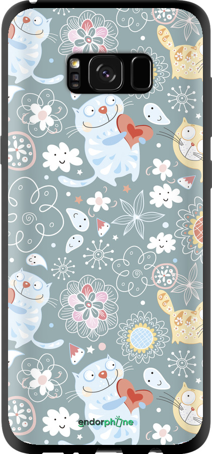 TPU чехол Котята v3 для Samsung Galaxy S8 Plus - 1223b-817 изображение 