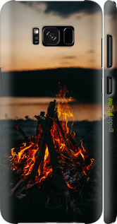 3D пластиковий матовий чехол Вогонь для Samsung Galaxy S8 Plus - 6021m-817 изображение 