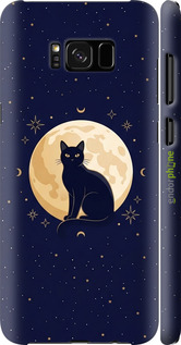 3D пластиковий глянцевий чохол 'Cute Cat Celestial/Witchy' для Samsung Galaxy S8 Plus зображення 3