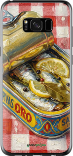 2D пластиковий чохол 'Vintage Sardine Tin Phone' для Samsung Galaxy S8 Plus зображення 4