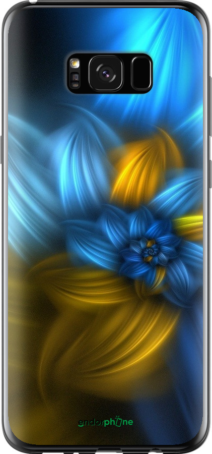 

Силіконовий чохол "Візерунок 46" для Samsung Galaxy S8 Plus, Синій