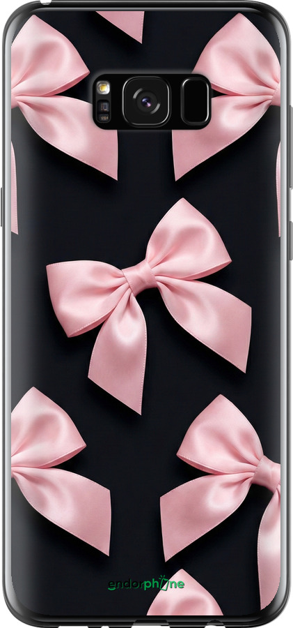 2D пластиковий чехол Coquette Ribbons Dark Coquette для Samsung Galaxy S8 Plus - 6767t-817 изображение 