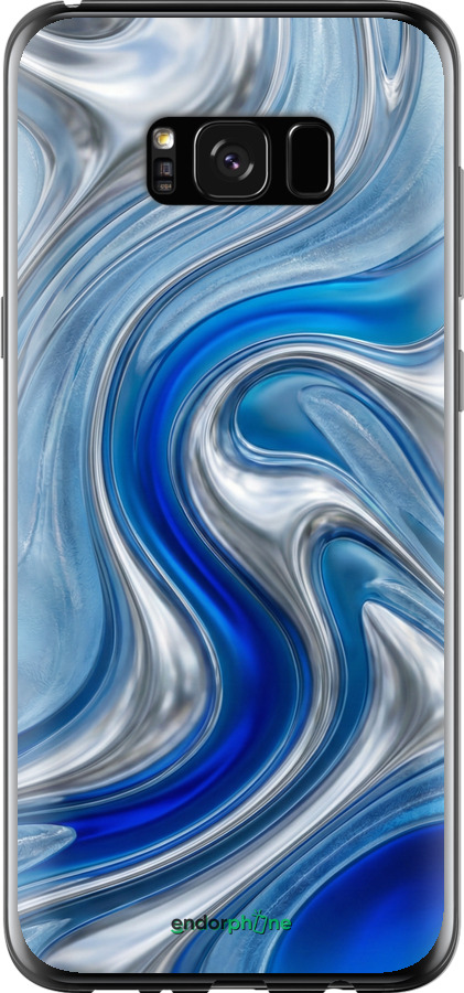2D пластиковый чехол Liquid Chrome для Samsung Galaxy S8 Plus - 6781t-817 изображение 