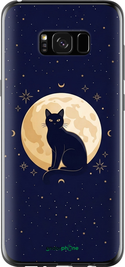 2D пластиковый чехол Cute Cat Celestial/Witchy для Samsung Galaxy S8 Plus - 6787t-817 изображение 