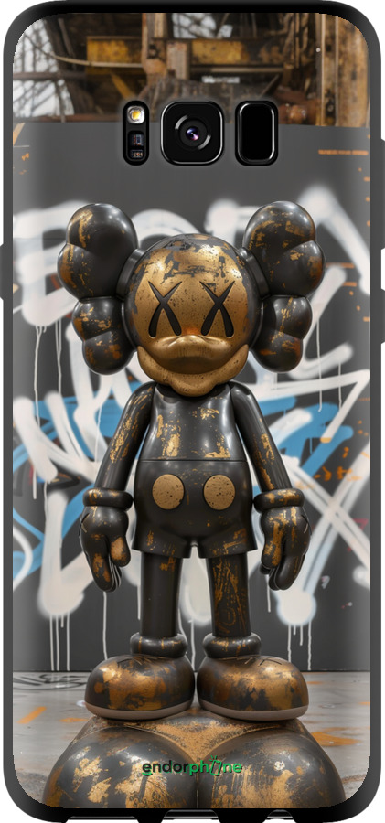 TPU чехол Bronze kaws v3 для Samsung Galaxy S8 - 6099b-829 изображение 