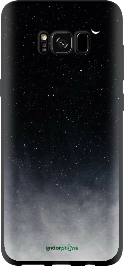 TPU чехол Сині хмари, Синій місяць для Samsung Galaxy S8 - 6396b-829 изображение 
