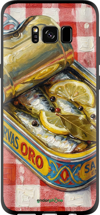 TPU чехол Vintage Sardine Tin Phone для Samsung Galaxy S8 - 6772b-829 изображение 