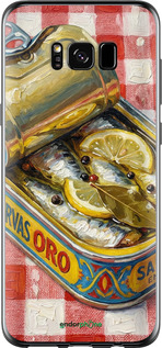 Силиконовый чехол 'Vintage Sardine Tin Phone' для Samsung Galaxy S8 изображение 7