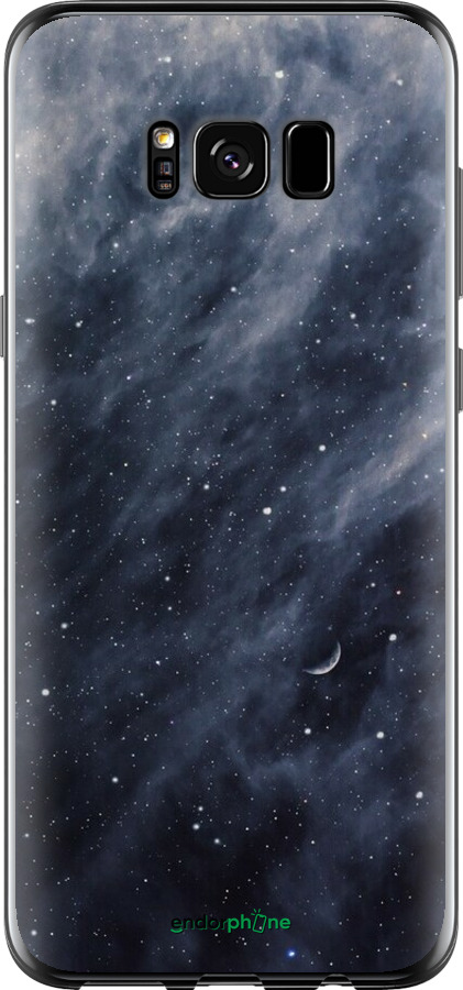 2D пластиковый чехол Голубые облака, Голубая луна для Samsung Galaxy S8 - 6398t-829 изображение 