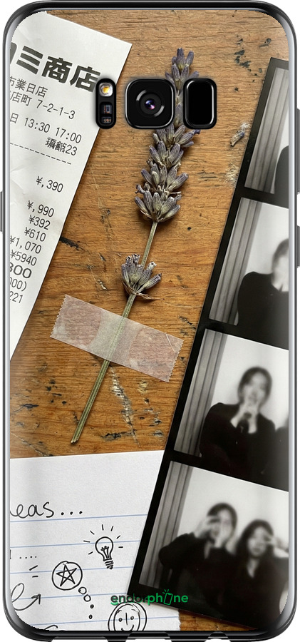 Силиконовый чехол Aesthetic Scrapbook Collage для Samsung Galaxy S8 - 6773u-829 изображение 
