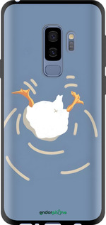 TPU чехол Гусь ныряет для Samsung Galaxy S9 Plus - 6275b-1365 изображение 