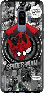 TPU чехол Человек паук для Samsung Galaxy S9 Plus - 6279b-1365 изображение 